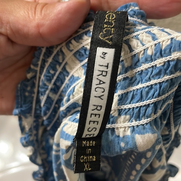 Anthropologie x Plenty by Tracy Reese Off shoulder dress NEW condition Size XL - Picture 3 of 5